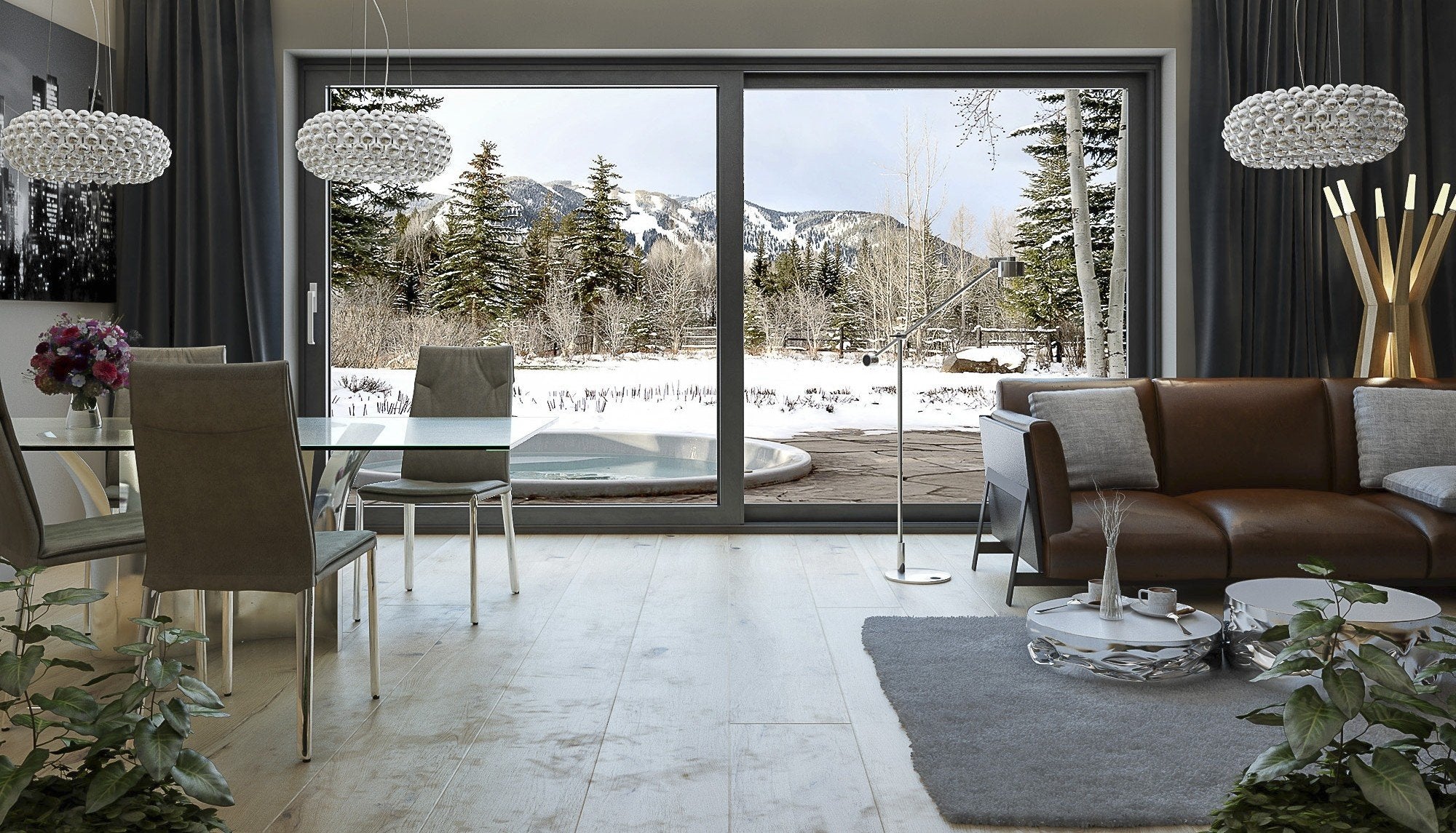 MB77 HS lift and slide patio doors