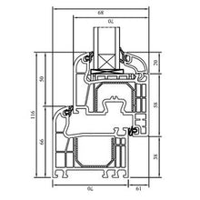 Load image into Gallery viewer, Iglo 5 Energy Door Infill Panel Hawaii 2 LR trade prices - mrgb-solutions