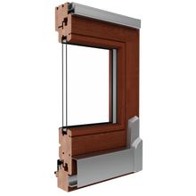 Load image into Gallery viewer, SoftLine Meranti 68 Timber Tilt and  glide Patio doors trade prices - mrgb-solutions
