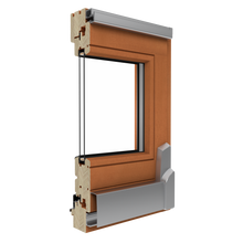 Load image into Gallery viewer, SoftLine 68 Pine Timber Tilt and  glide Patio doors trade prices - mrgb-solutions
