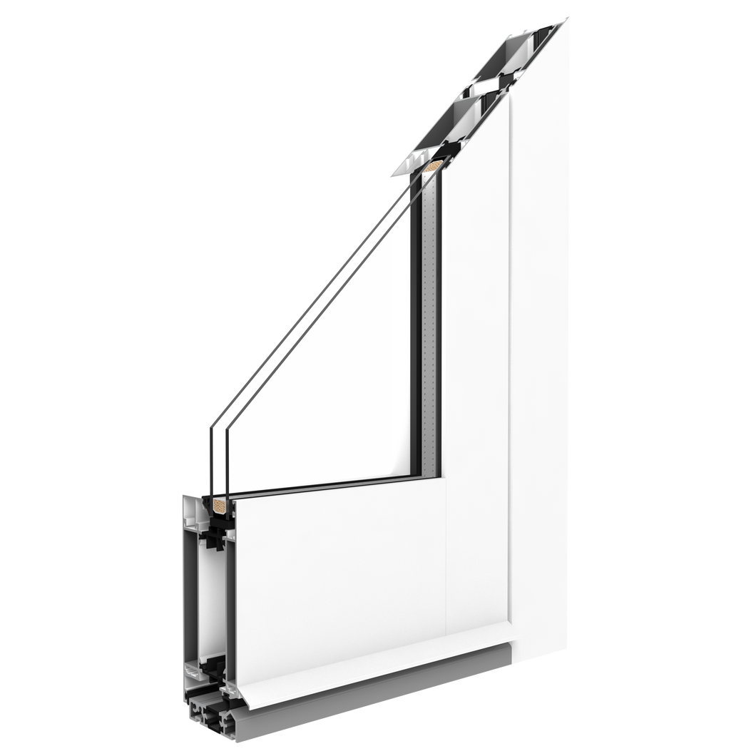 MB70 Door French Door Full Glass trade prices - mrgb-solutions