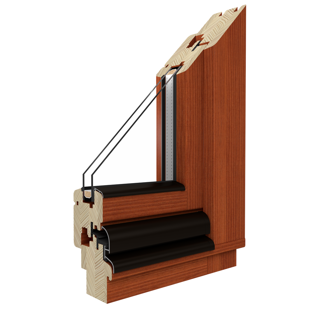 Softline 78 Pine Windows 14 - 3 part TT middle fixed trade prices - mrgb-solutions